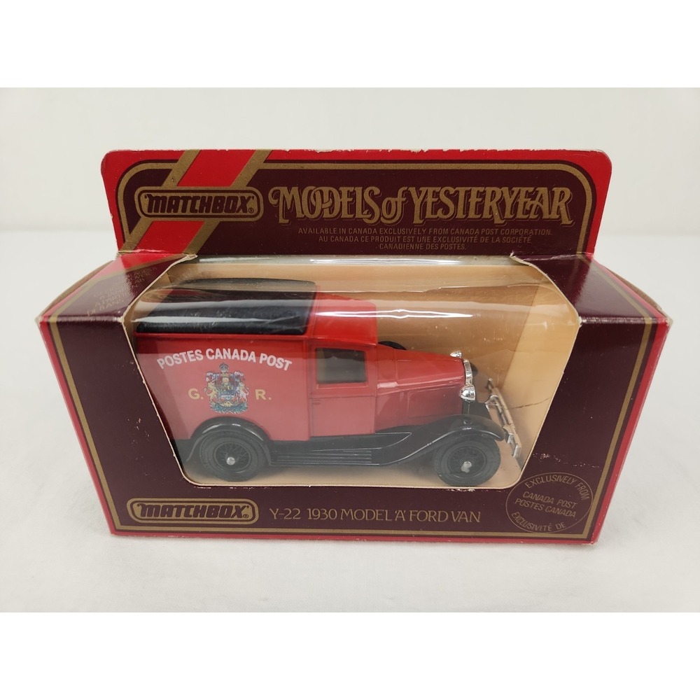 Matchbox Models Of Yesteryear Canada Post Y22 1930 Ford Model A Van